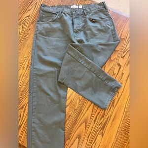 Patagonia Men’s Chino Pants - Army Green - Size 36 x 32 Straight